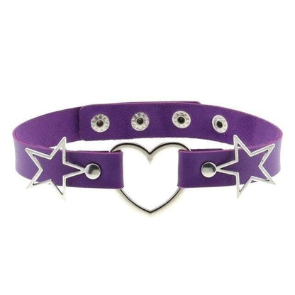 Cosmic Love Gothic Choker Necklace - Creepy Goth