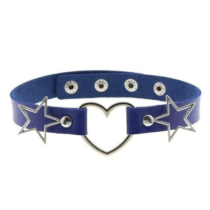 Cosmic Love Gothic Choker Necklace - Creepy Goth