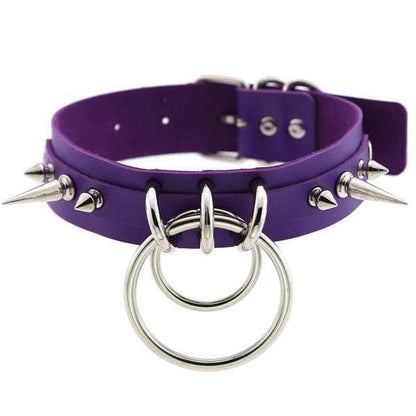 Refined Gothmetal Choker - Creepy Goth