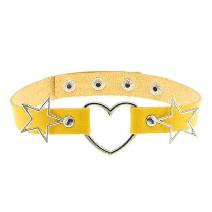 Cosmic Love Gothic Choker Necklace - Creepy Goth
