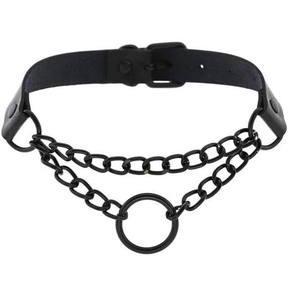 Lady Punk Chain Choker - Creepy Goth