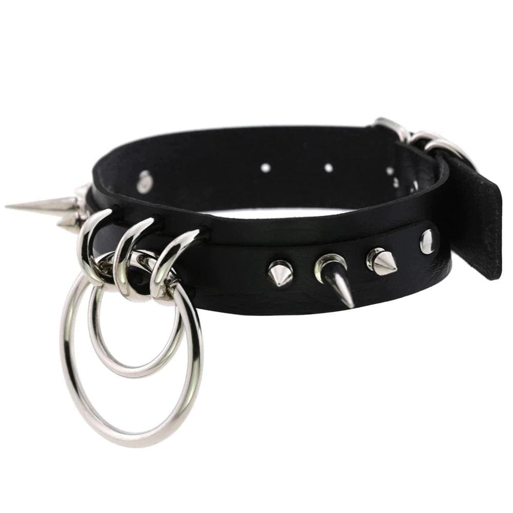 Refined Gothmetal Choker - Creepy Goth
