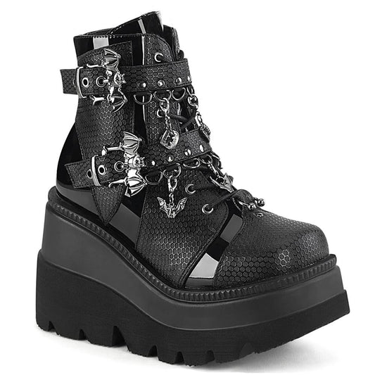 Gothic Honeycomb Boots - front studio view (1 of 3)