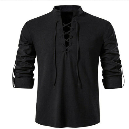 Gothic v-Neck Top - front studio view (1 of 6)
