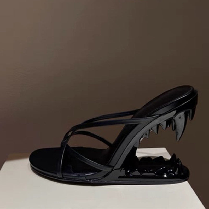 Mordre Heels - alternate view, shown with a person (4 of 5)
