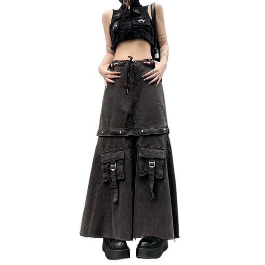 Women's Baggy Skirt - primary photo, shown with a person (1 of 3)