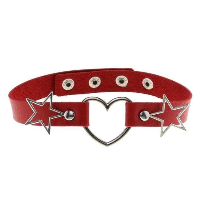 Cosmic Love Gothic Choker Necklace - Creepy Goth