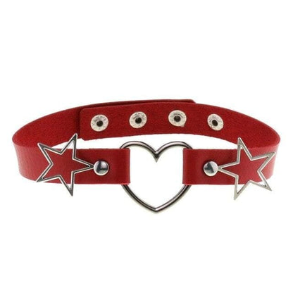 Cosmic Love Gothic Choker Necklace - Creepy Goth