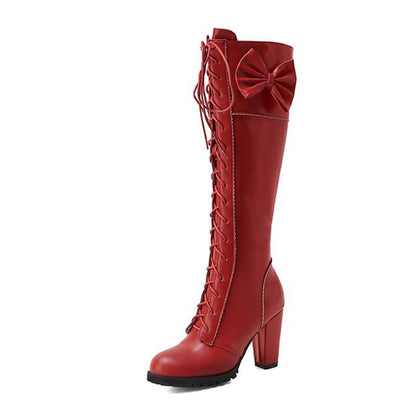 Valentina Goth Winter Boots - Creepy Goth