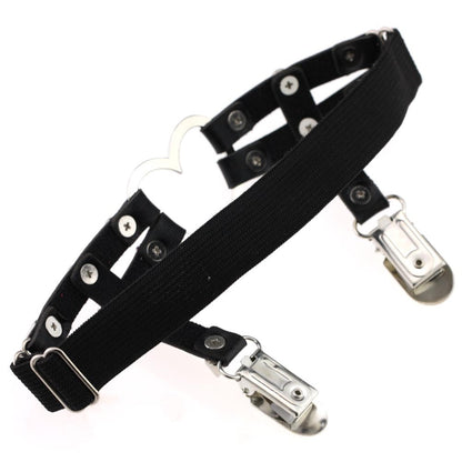 Punk Heart Garter Harness
