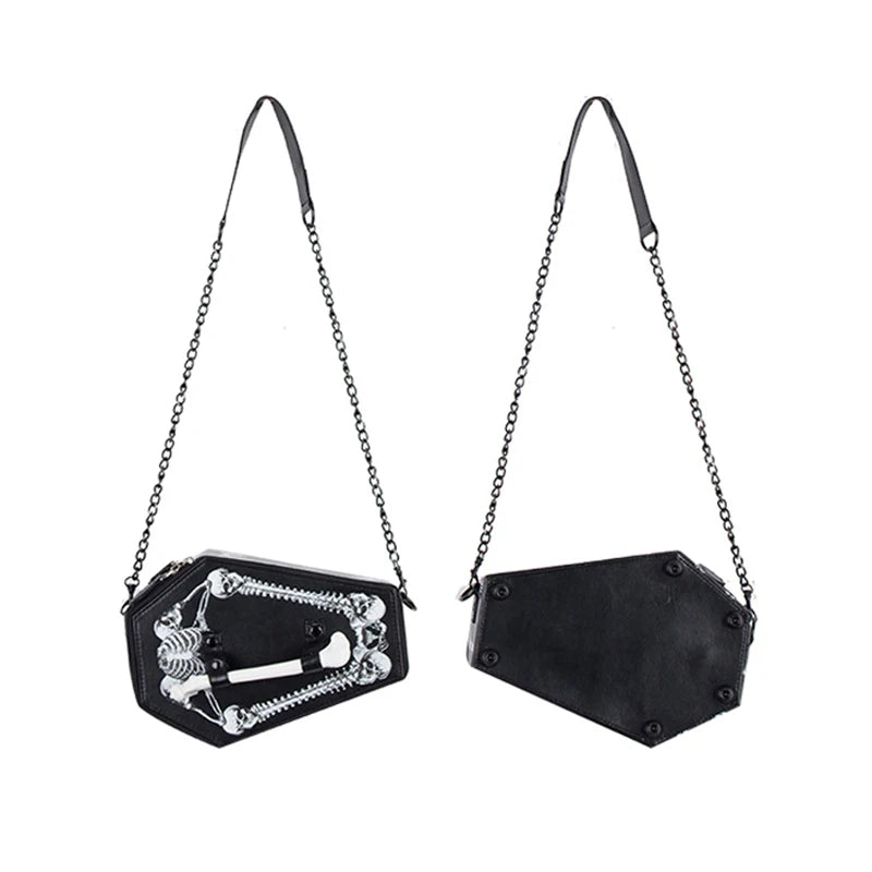 Ango Coffin Skeleton Bag