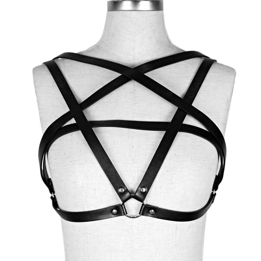 Full Body Pentagram Harness - alternate studio view (2 of 6)