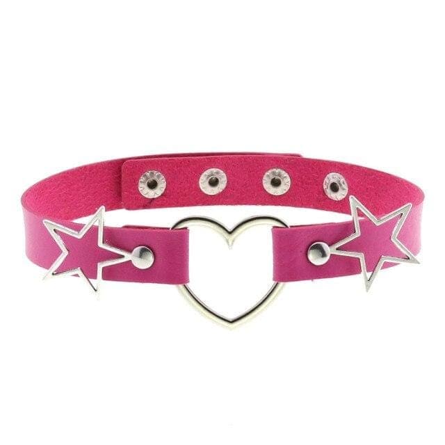 Cosmic Love Gothic Choker Necklace - Creepy Goth