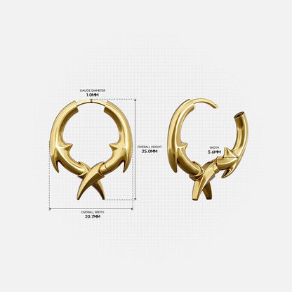 ABYSSAL FANG EARRINGS