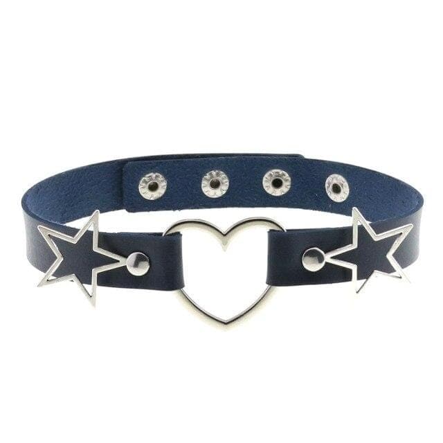 Cosmic Love Gothic Choker Necklace - Creepy Goth