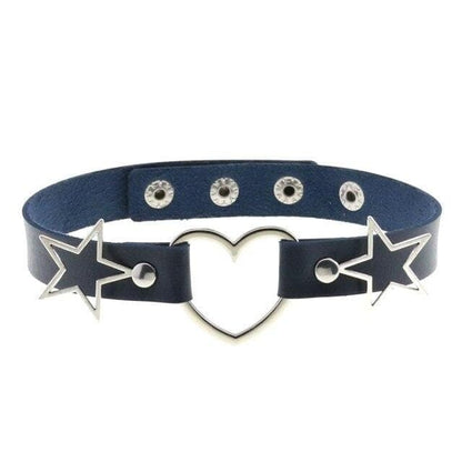 Cosmic Love Gothic Choker Necklace - Creepy Goth