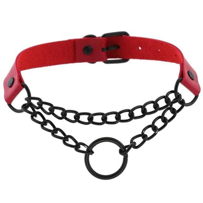 Lady Punk Chain Choker - Creepy Goth