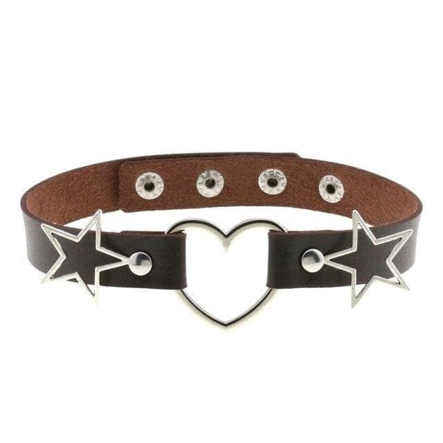 Cosmic Love Gothic Choker Necklace - Creepy Goth