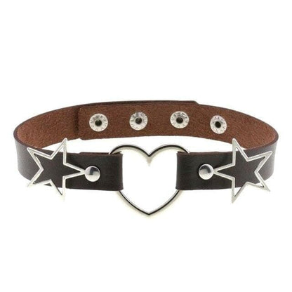 Cosmic Love Gothic Choker Necklace - Creepy Goth