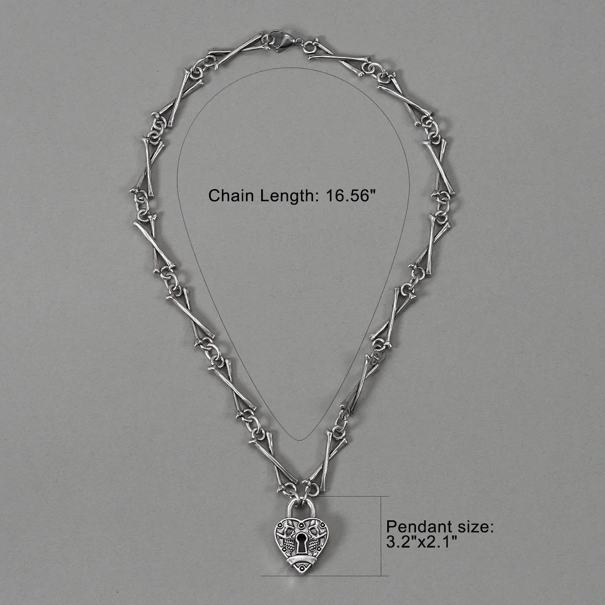 Thorned Heart Lock Bundle (2-Piece Set)