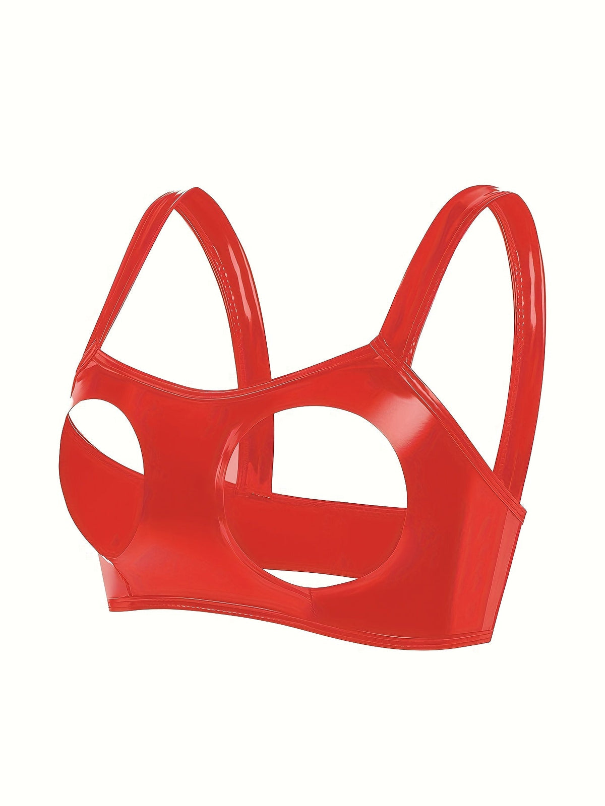 Glossy Latex Bra Corset