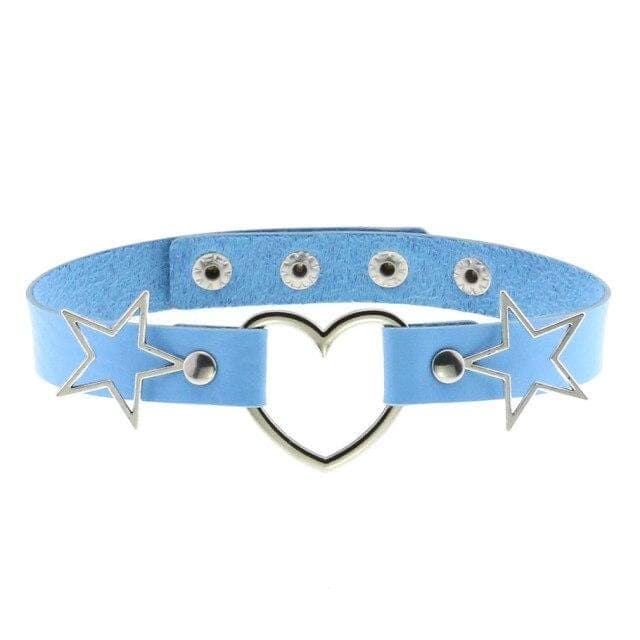 Cosmic Love Gothic Choker Necklace - Creepy Goth