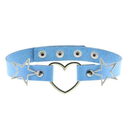 Cosmic Love Gothic Choker Necklace - Creepy Goth