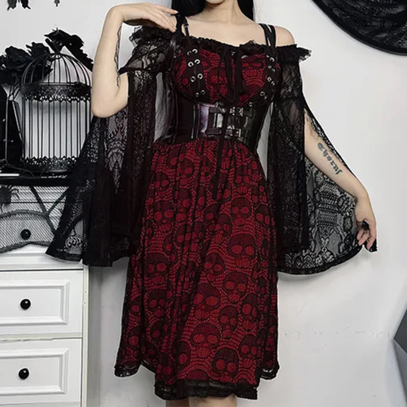 Women's Skull Dress - alternate lifestyle view (5 of 5)