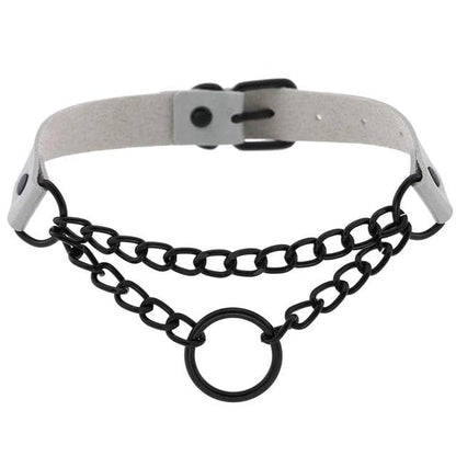 Lady Punk Chain Choker - Creepy Goth