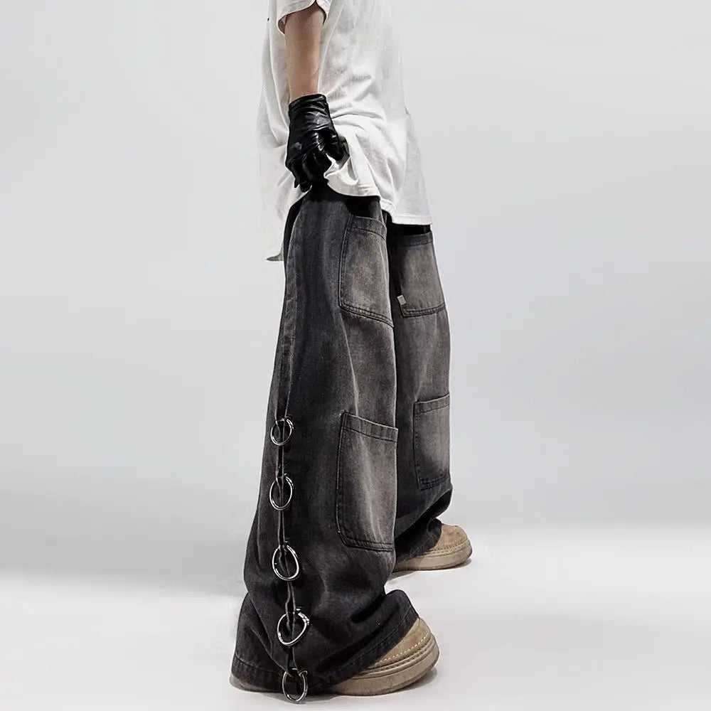 Men's Baggy Pants - front studio view (1 of 3)