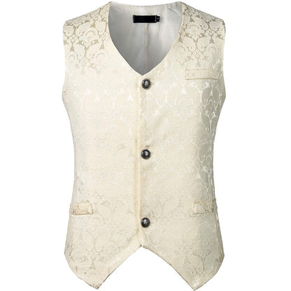 Men's Gothic Vest - alternate studio view (2 of 3)