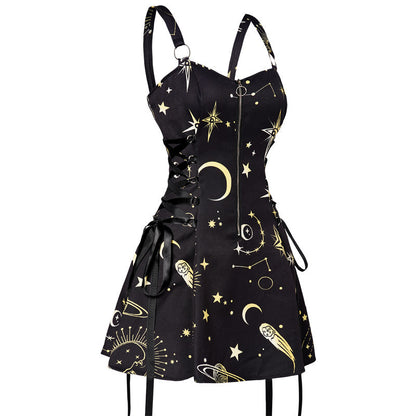 Celestial Moon Dress - front studio view (1 of 3)