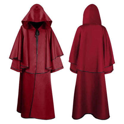 Women's Cloak - alternate view, shown with a person (2 of 2)