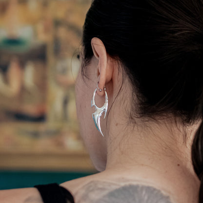 BLADE ARC EARRINGS