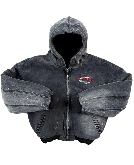 Men's Oversized Hooded Pullover Gray - primary lifestyle photo