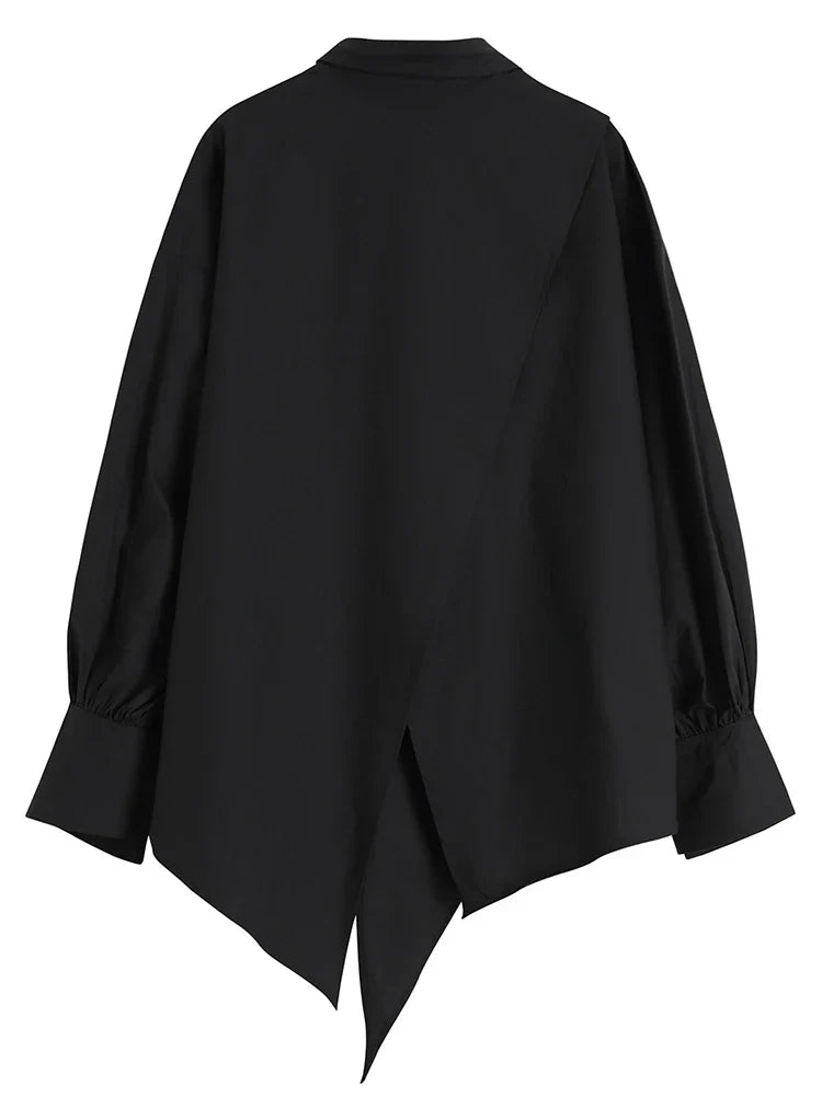 Gothic Blouse Black Top