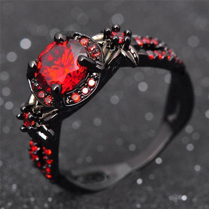 Ruby Gemstone Ring - primary photo, shown with a person (1 of 4)