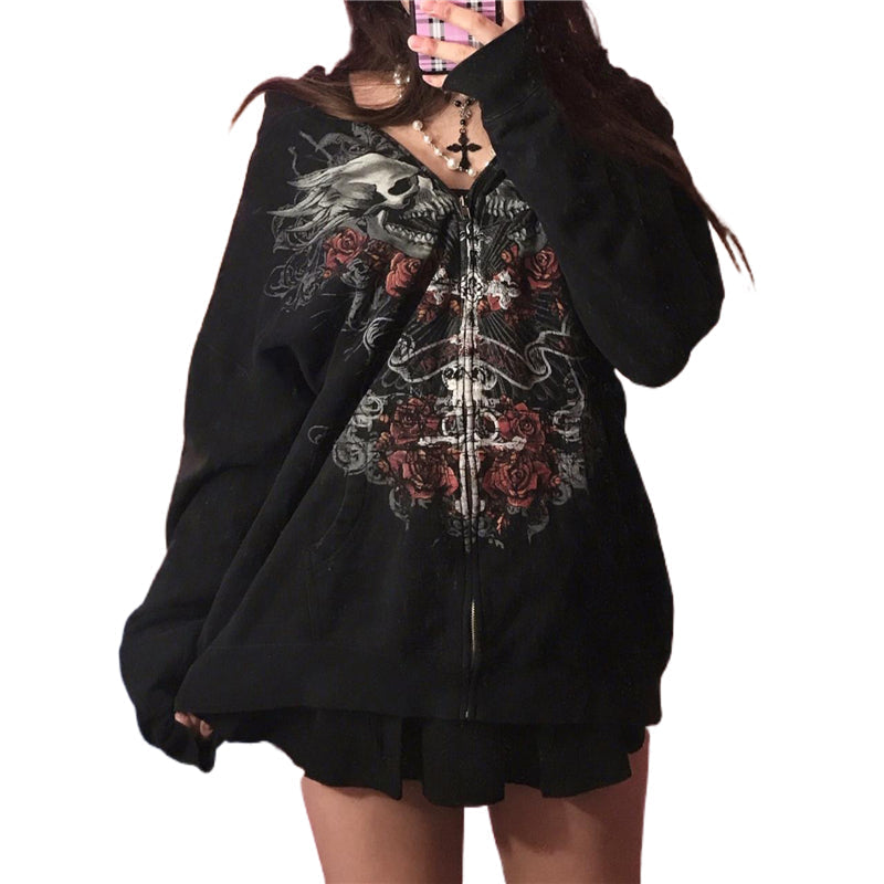 Oversize Skull Hoodie - primary lifestyle photo (1 of 7)