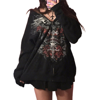 Oversize Skull Hoodie - primary lifestyle photo (1 of 7)
