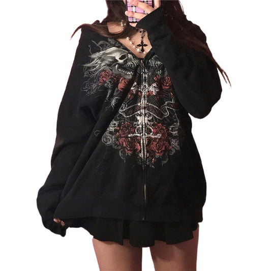 Oversize Skull Hoodie - primary lifestyle photo (1 of 7)