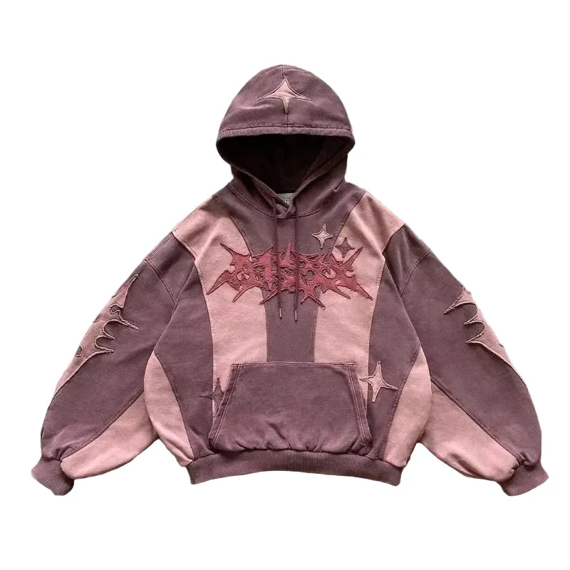 Women's Baggy Hoodie - primary photo, shown with a person (1 of 3)