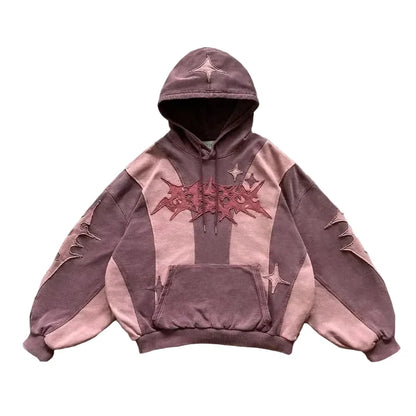 Women's Baggy Hoodie - primary photo, shown with a person (1 of 3)