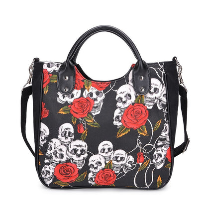 Rosy skull - Creepy Goth