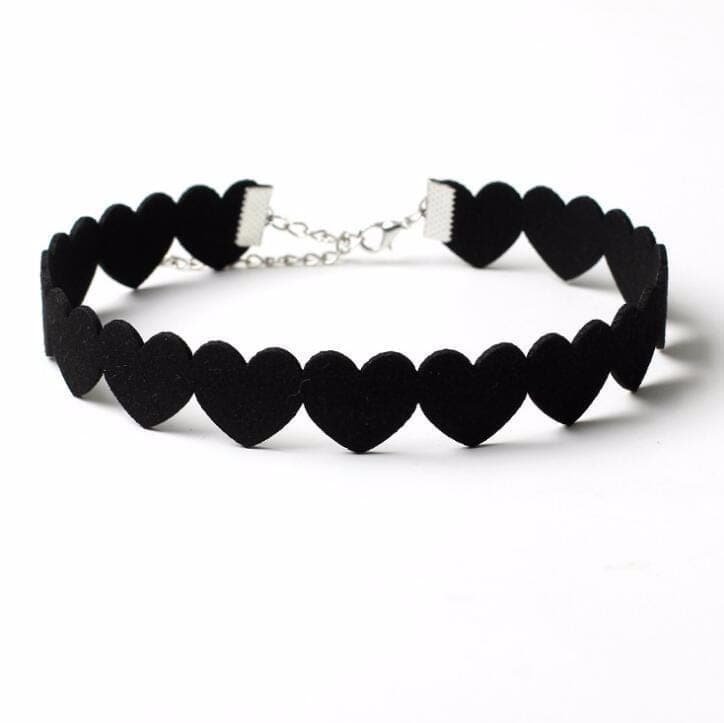 Love Heart Choker - Creepy Goth