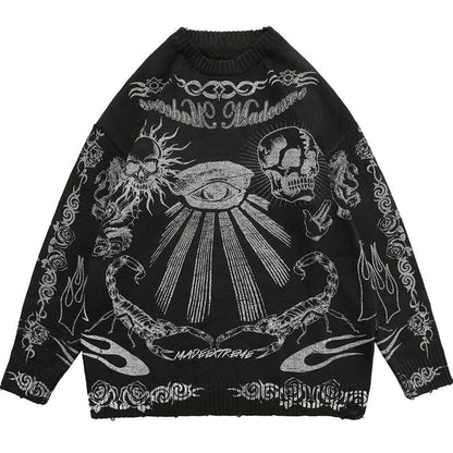 Gothic Jumper - front studio view (1 of 3)