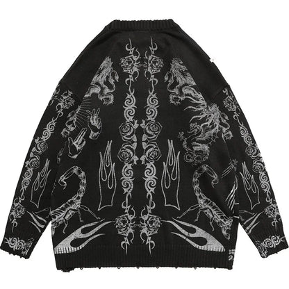 Gothic Jumper Top