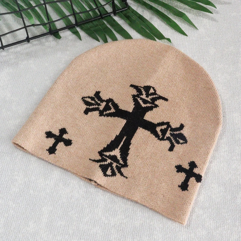 Unisex Beanie - alternate view, shown with a person (5 of 5)