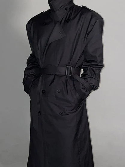 Men's Windproof Trench Coat