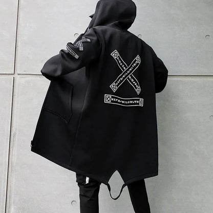 Men's Hooded over Coat