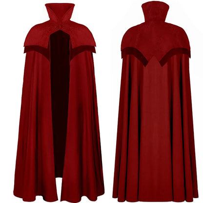 Men's Gothic Cloak Black - alternate studio view (2 of 2)